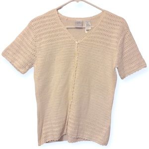 Emma James Women’s Crochet Blouse M